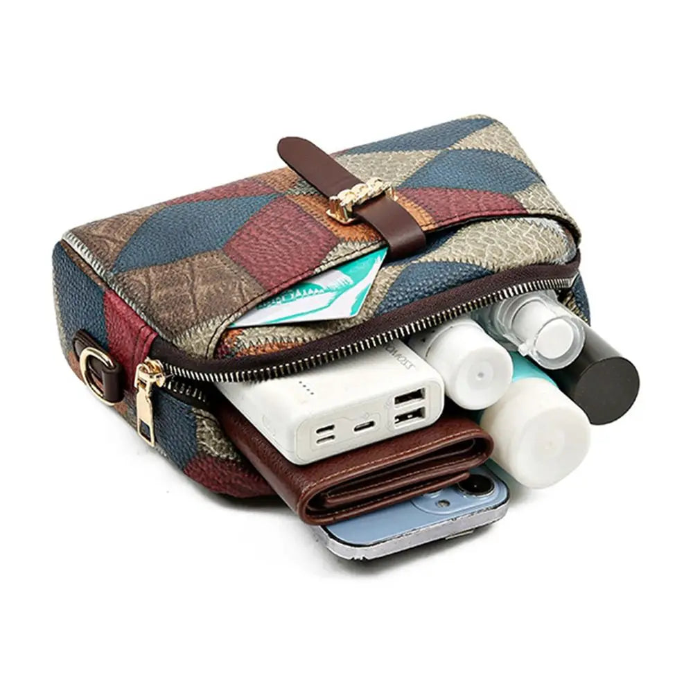 Sienna | Borsa a Tracolla in Stile Patchwork