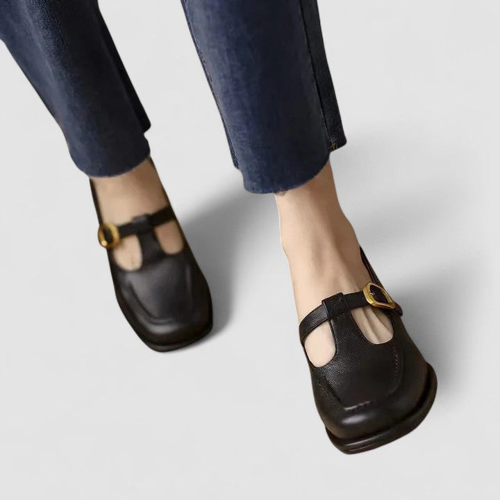 Florinda | Scarpe Basse con Cinturino a T
