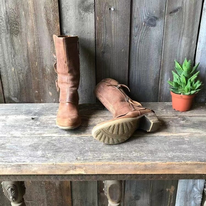 Ondina | Stivali western in pelle