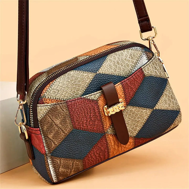 Sienna | Borsa a Tracolla in Stile Patchwork