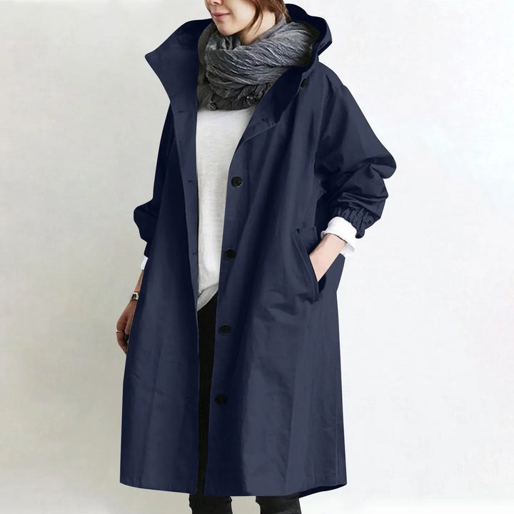 Arabella | Trench Lungo con Cappuccio