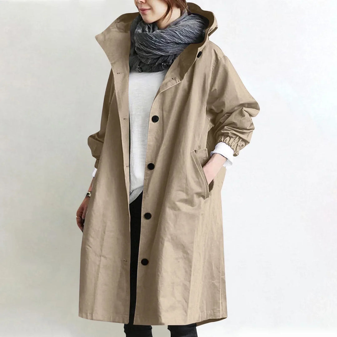 Arabella | Trench Lungo con Cappuccio