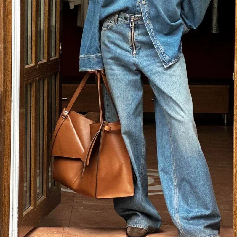 Nantucket | Leather Tote Bag