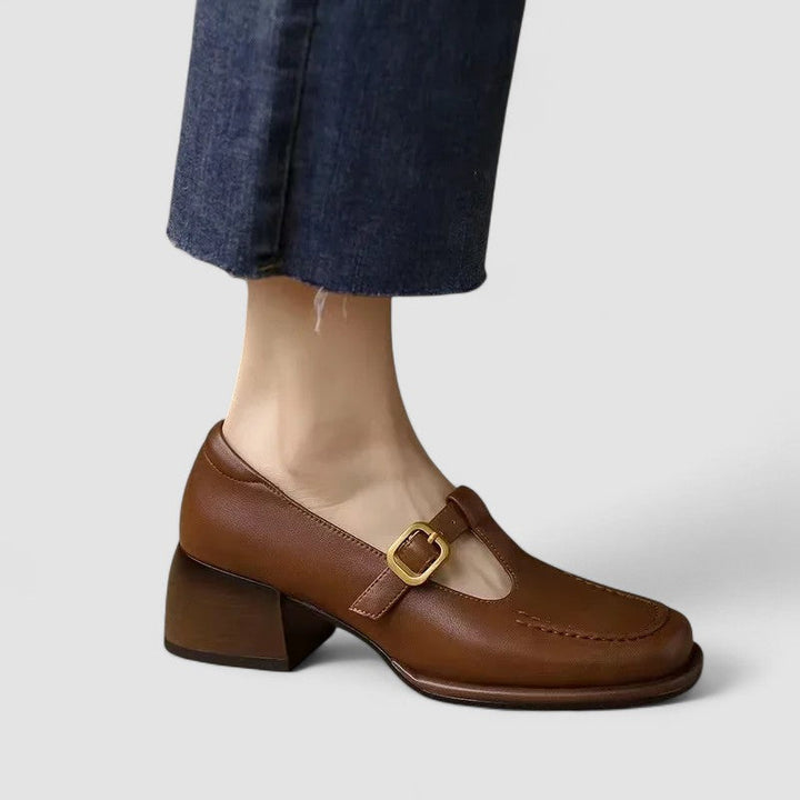 Florinda | Scarpe Basse con Cinturino a T