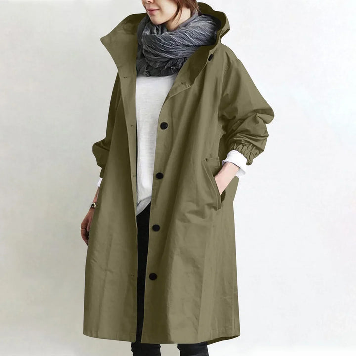 Arabella | Trench Lungo con Cappuccio