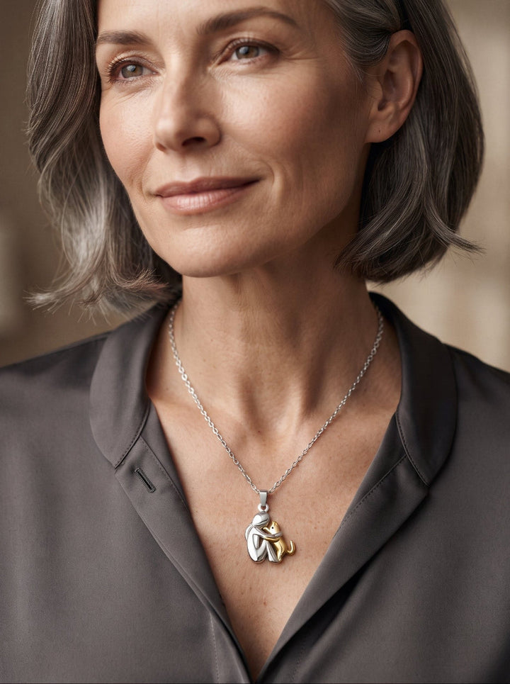 Amorina | Collana con silhouette del tuo animale