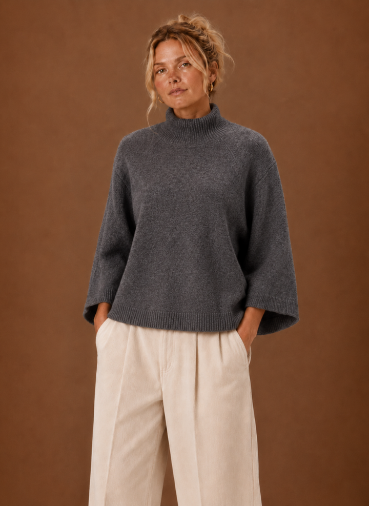 Cleofe | Maglione Oversize con Maniche a Campana