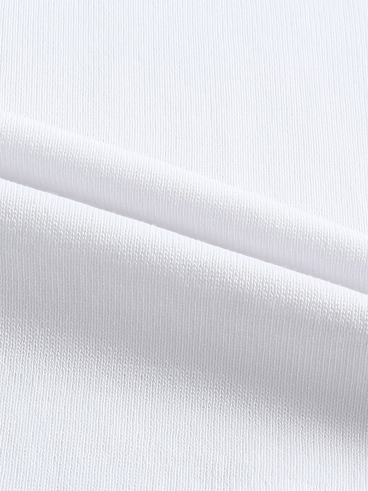 Chiara | Cardigan Bianco con Cappuccio e Chiusura a Bottoni
