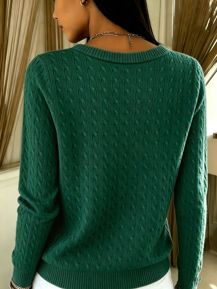 Tilde | Cardigan a trecce con bottone