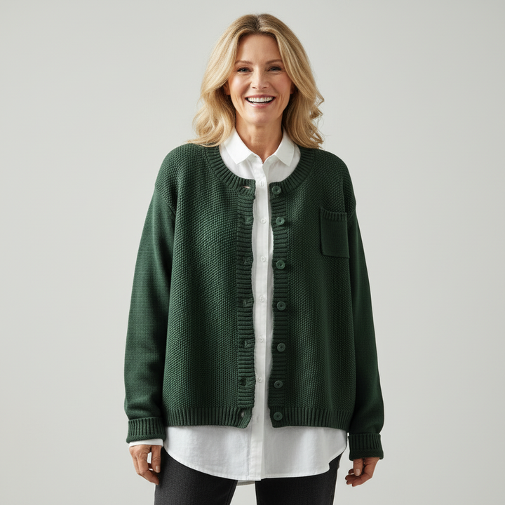 Costanza | Cardigan in Maglia Morbido e Raffinato