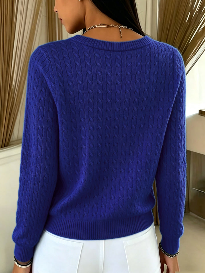 Tilde | Cardigan a trecce con bottone