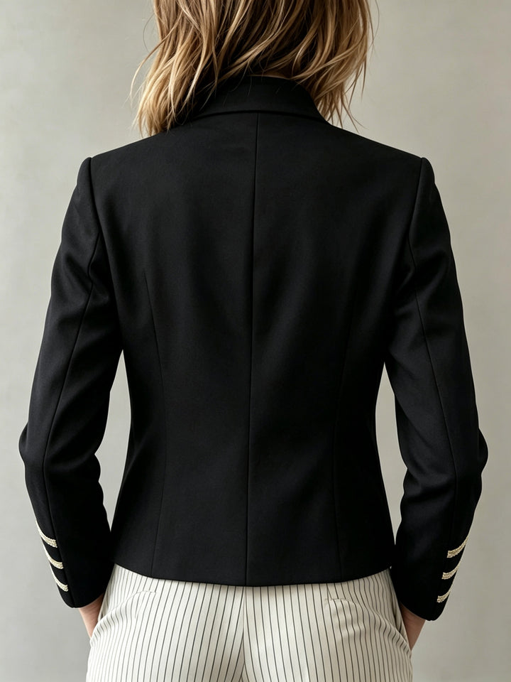 Cecilia | Blazer corto con collo alto