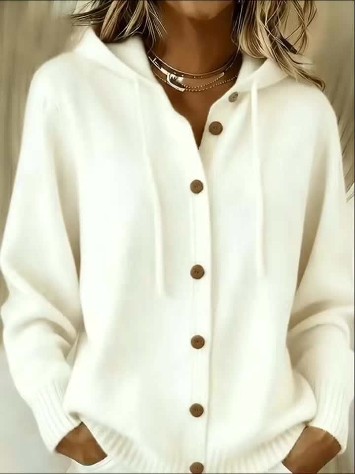 Ernesta | Cardigan con Cappuccio