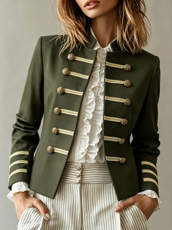 Cecilia | Blazer corto con collo alto
