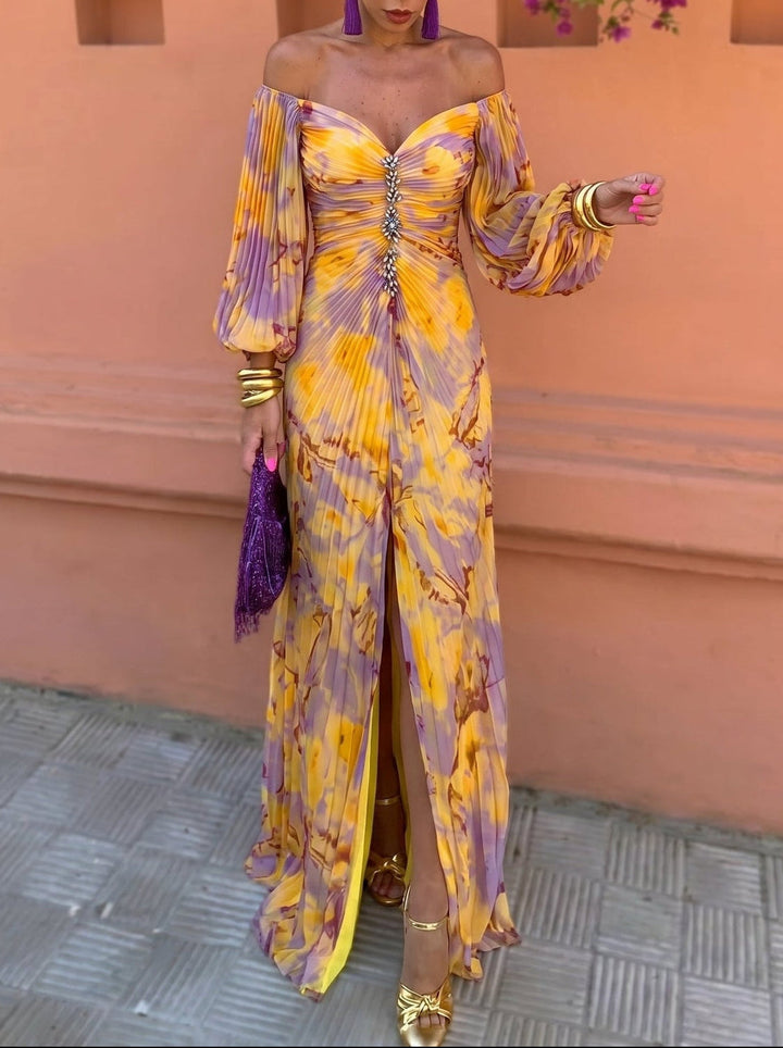 Ludovica | Abito Maxi Floreale