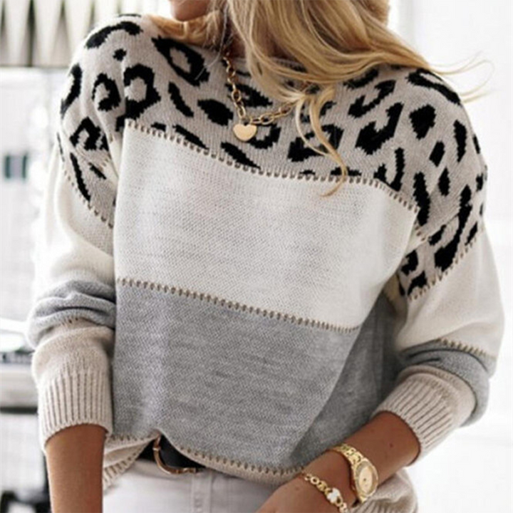 Caterina | Maglione oversize animalier