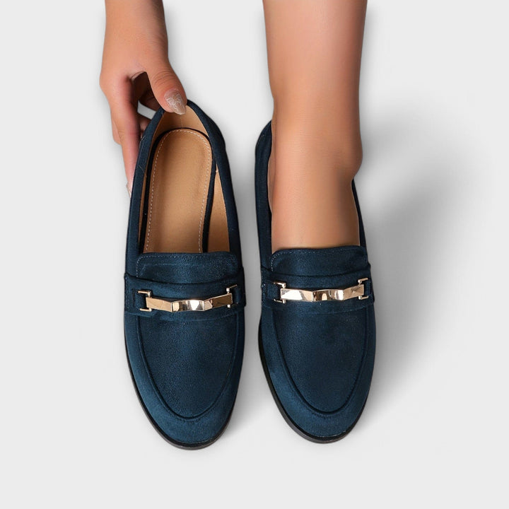 Noémie | Suede Leather Loafers