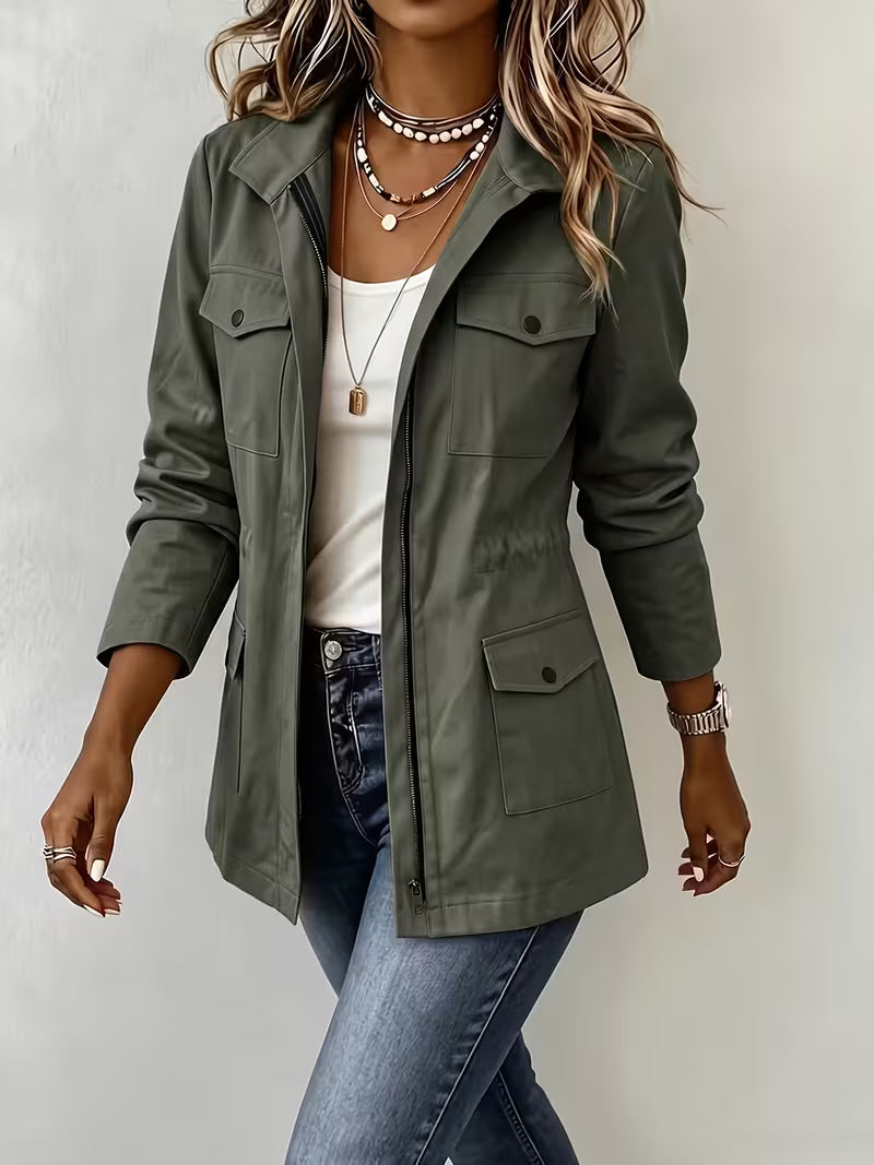 Renata | Giacca Utility con Tasche