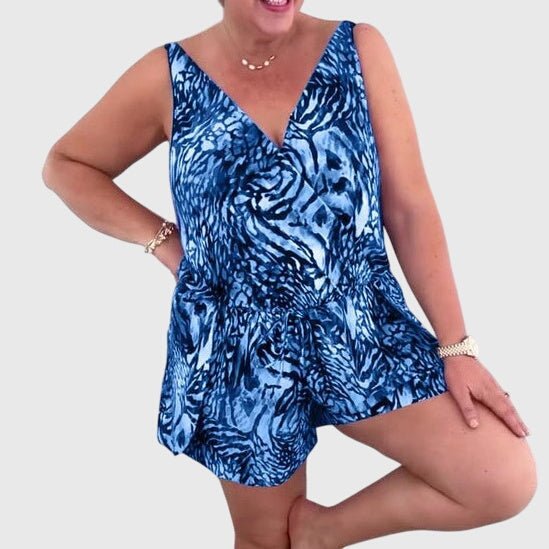 Wanda | Costume Intero Elegante con Scollo a V