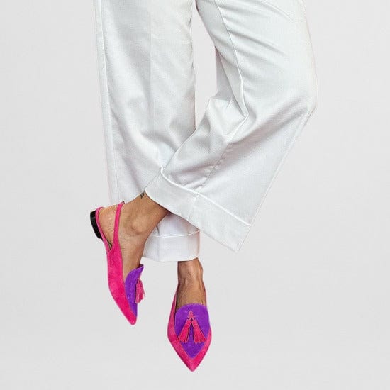 Frendessa | Fringed Ballet Flats