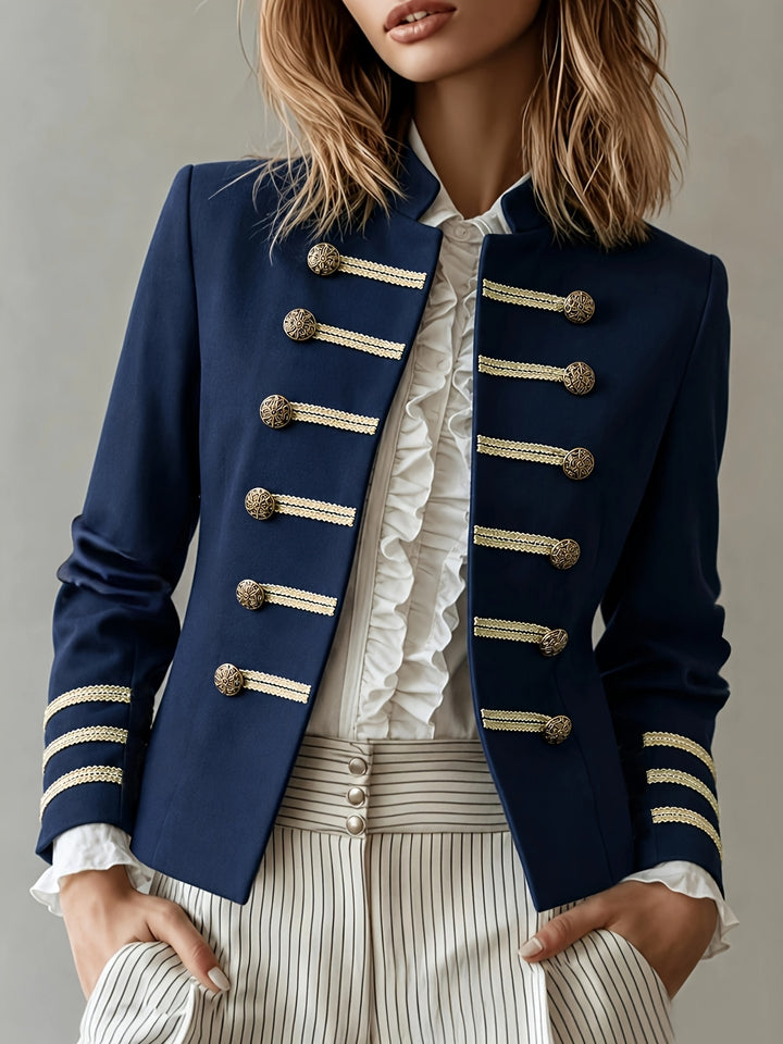 Cecilia | Blazer corto con collo alto