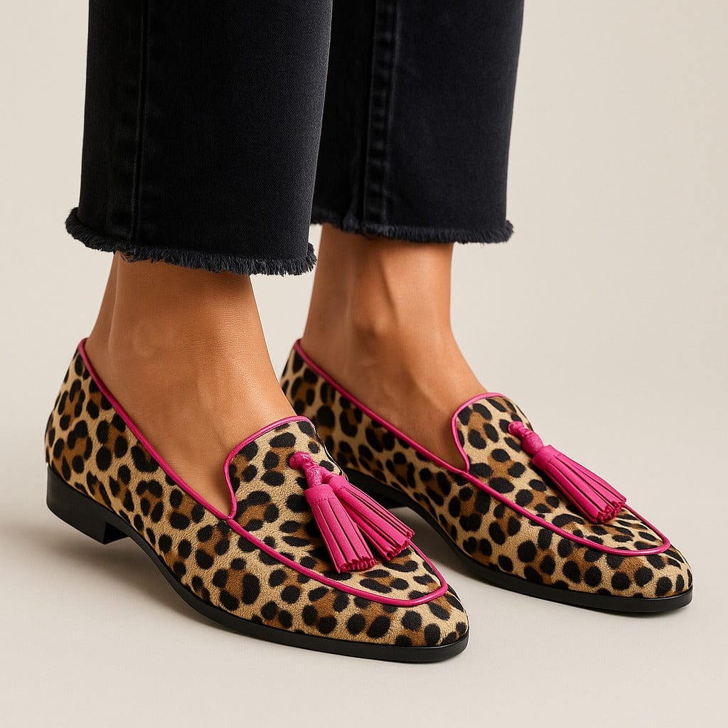 Liora | Pantofole con Frangia Decorativa