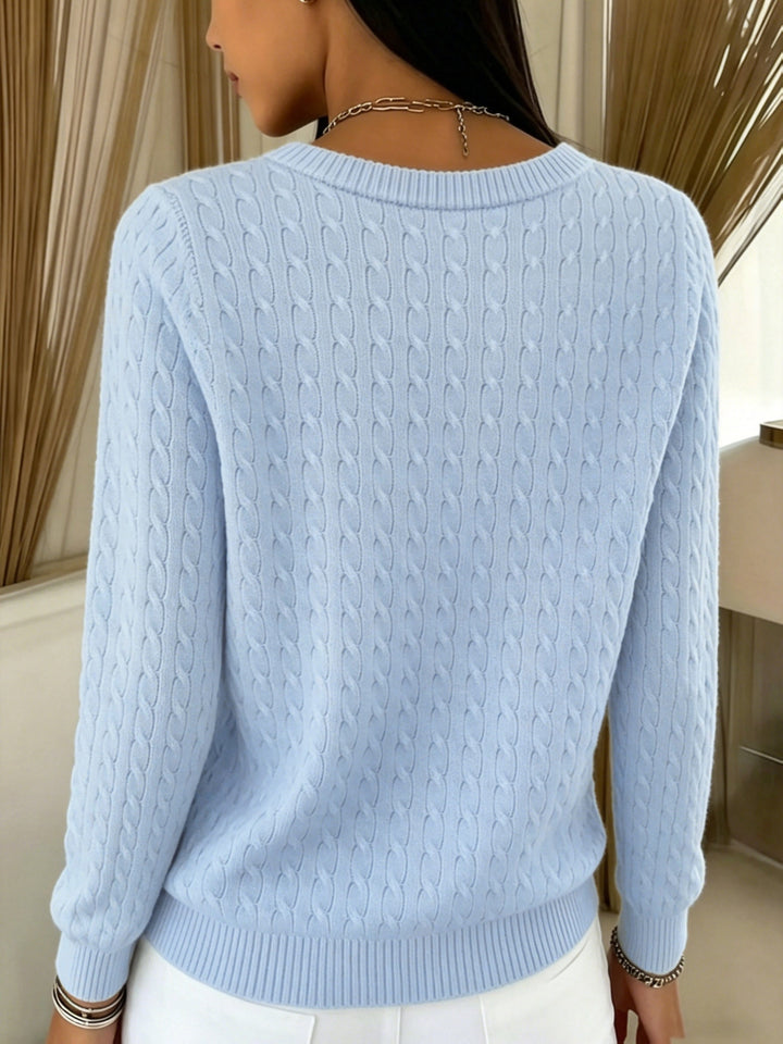 Tilde | Cardigan a trecce con bottone