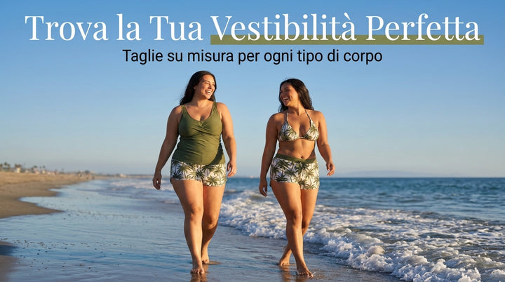 Ivana | Set da Bagno Tre Pezzi Tankini, Bikini e Copricostume