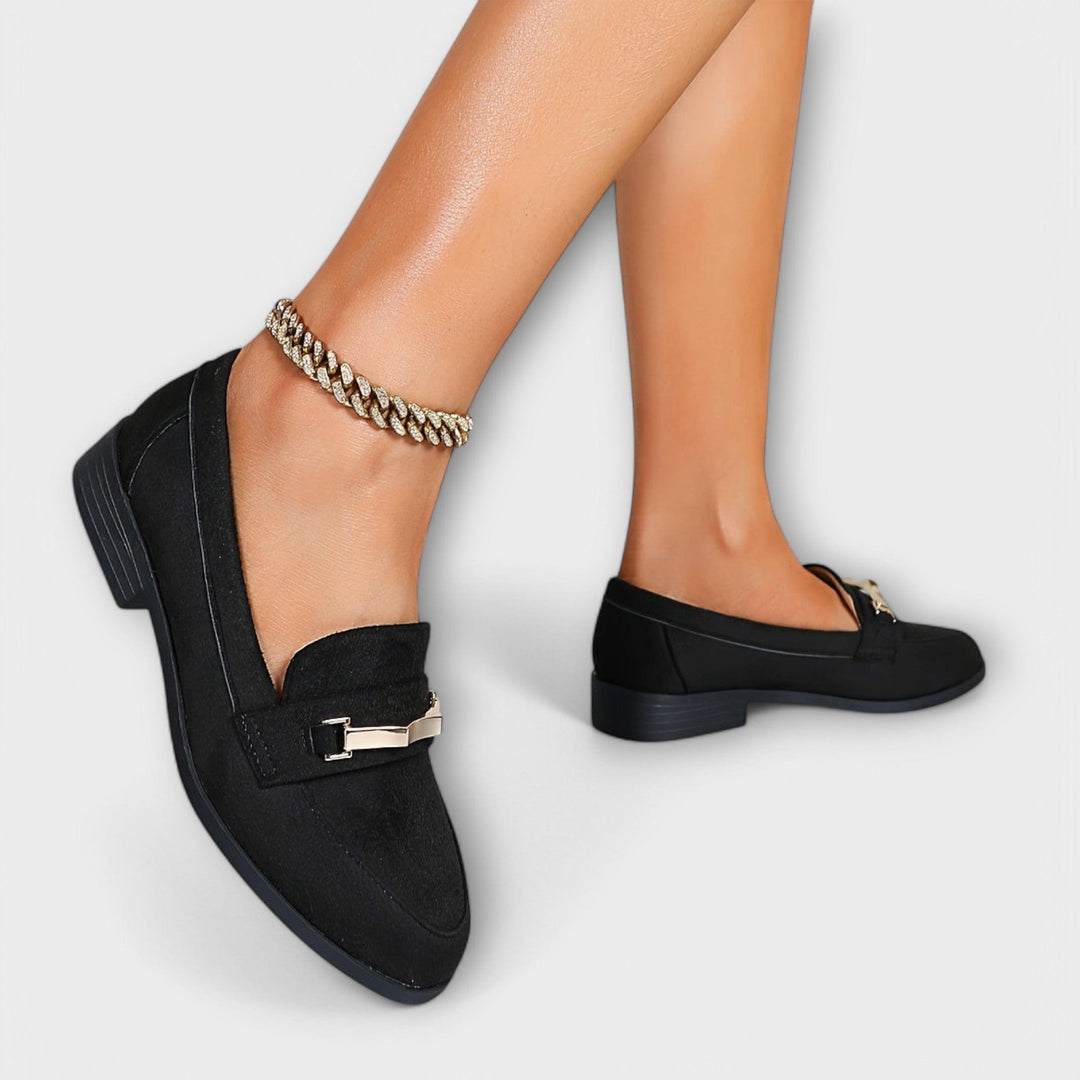 Noémie | Suede Leather Loafers
