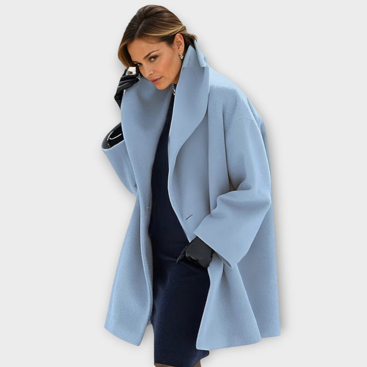 Emma | Cappotto in misto lana antivento