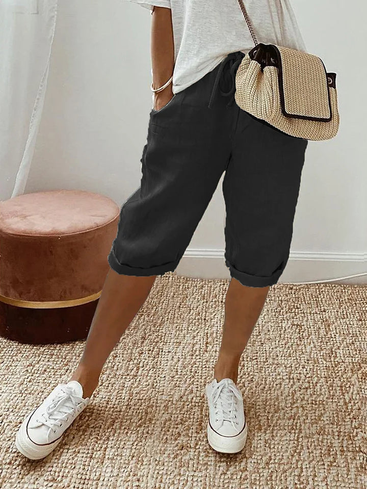 Lunara | Pantaloni Corti in Cotone