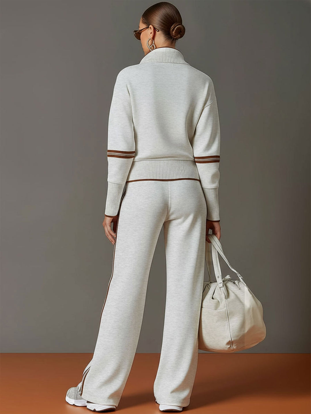 Doriana | Completo con maglia e pantaloni ampi