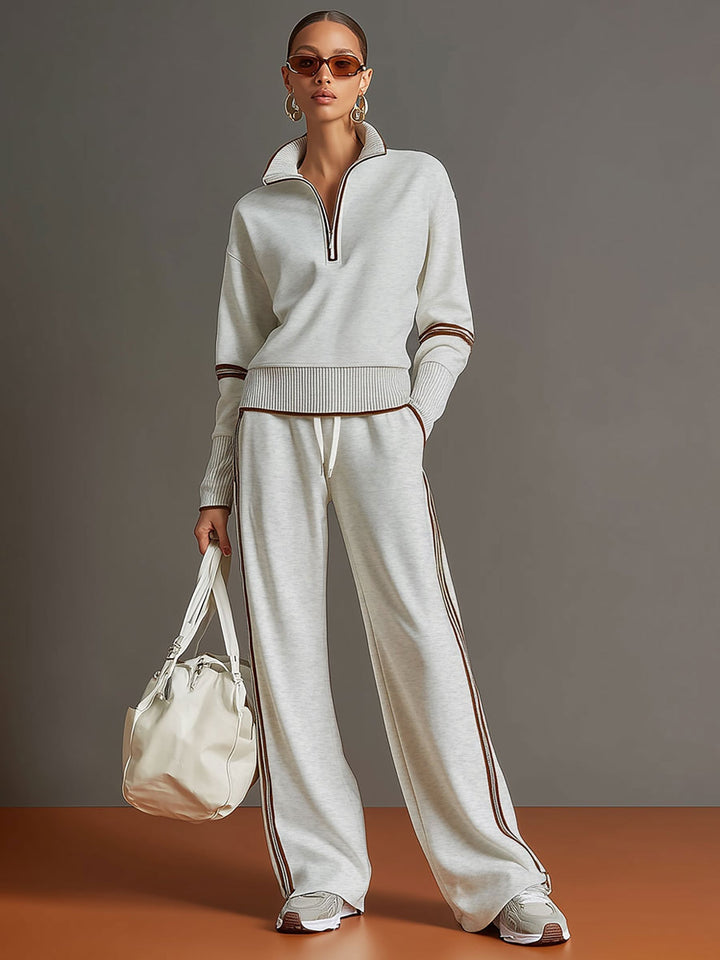 Doriana | Completo con maglia e pantaloni ampi