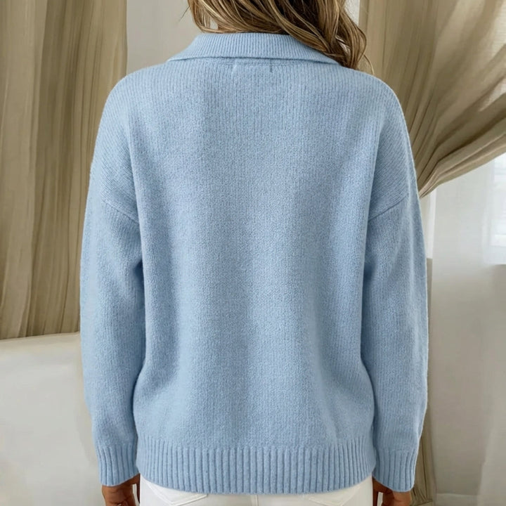 Zelinda | Maglia con collo e bottoni