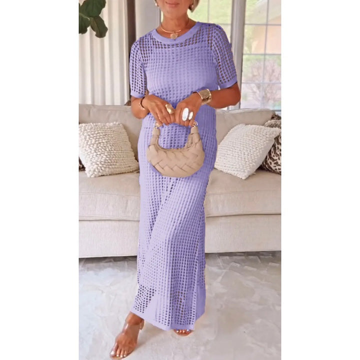 Vitalba | Abito Maxi Lungo con Cut-Out e Abito Interno Incluso