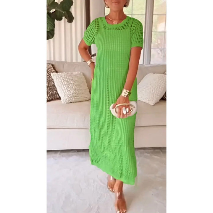 Vitalba | Abito Maxi Lungo con Cut-Out e Abito Interno Incluso