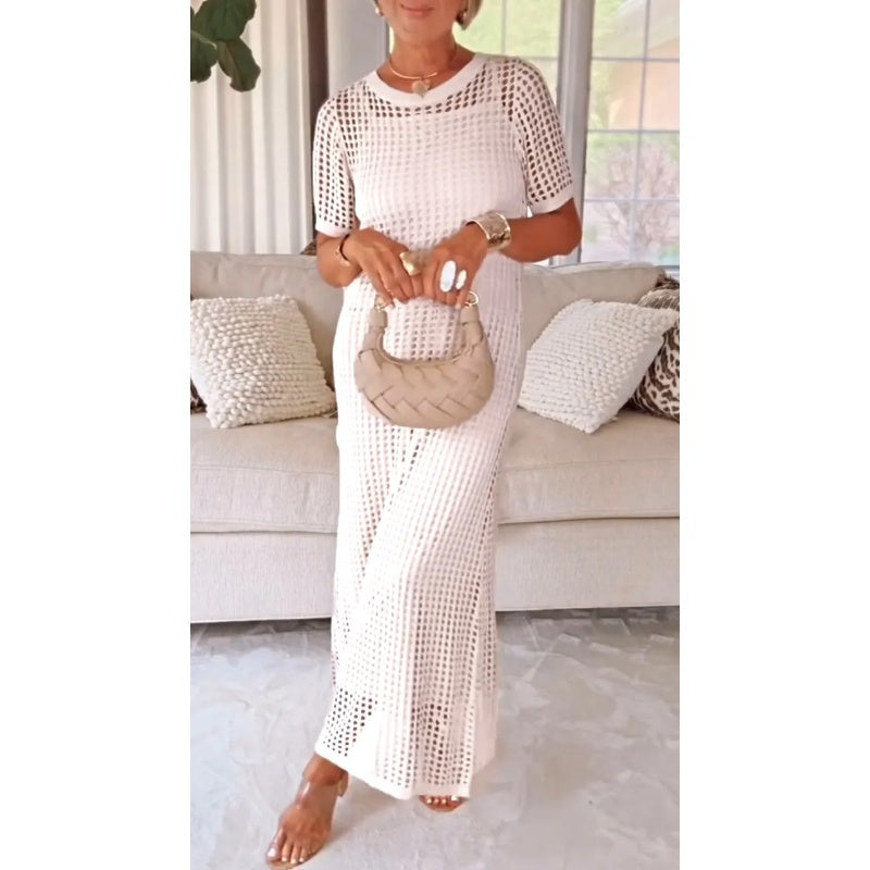 Vitalba | Abito Maxi Lungo con Cut-Out e Abito Interno Incluso